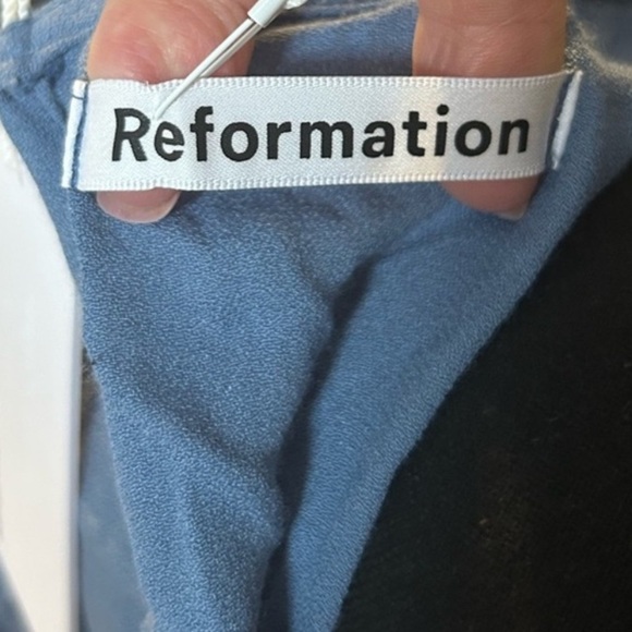 Reformation Tory Maxi Dress in Morning Glory Cut-Out Maxi Dress - Picture 4 of 6